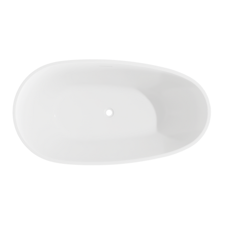 Sealey Baridi Double-Ended Slim Rim Bath with Overflow System 160cm – Gloss White Model No-DH417