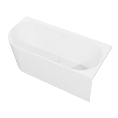 Sealey Baridi Right-Hand Corner Slim Rim Bath with Overflow System 150cm – Gloss White Model No-DH426