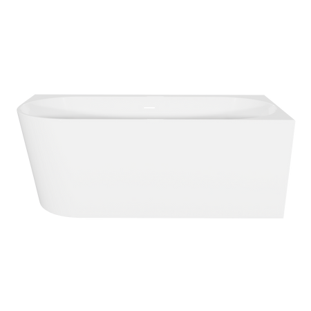Sealey Baridi Right-Hand Corner Slim Rim Bath with Overflow System 160cm – Gloss White Model No-DH427