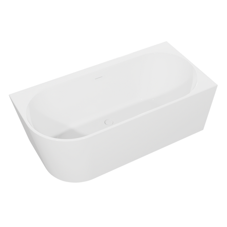Sealey Baridi Right-Hand Corner Slim Rim Bath with Overflow System 170cm – Gloss White Model No-DH428