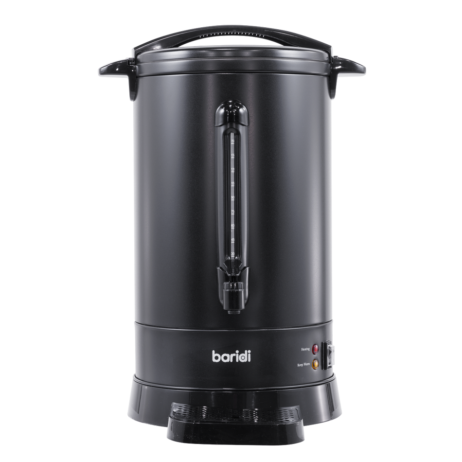 Sealey Baridi Hot Water Boiler/Tea Urn, 20L Capacity - Black Model No-DH431