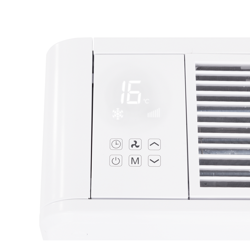 Sealey Baridi 4 -in-1 Smart Monobloc Wall-Mounting Air Conditioning Unit 10,000Btu/hr - White Model No-DH432