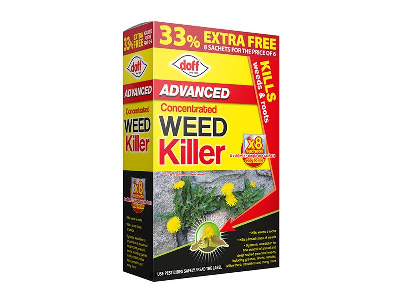 Advanced Weedkiller Concentrated x 6 +2 FOC