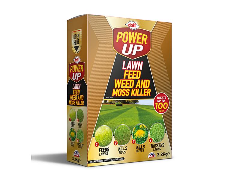 Powerup Complete Lawn Feed/Weed/Moss Killer 3.2kg F-LM-C20-DPU