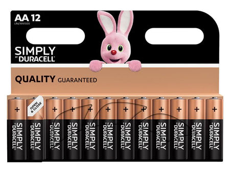 Duracell Simply Batteries AA x 12 S5938