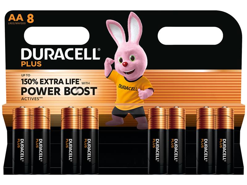 Duracell Plus Power + Power Boost AA x 8 S30944