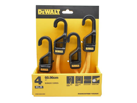 Bungee Cord 61cm (24in) 4 Piece