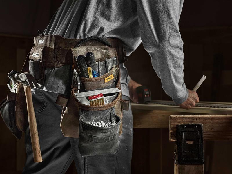 DWST50113 Pro Leather Tool Rig