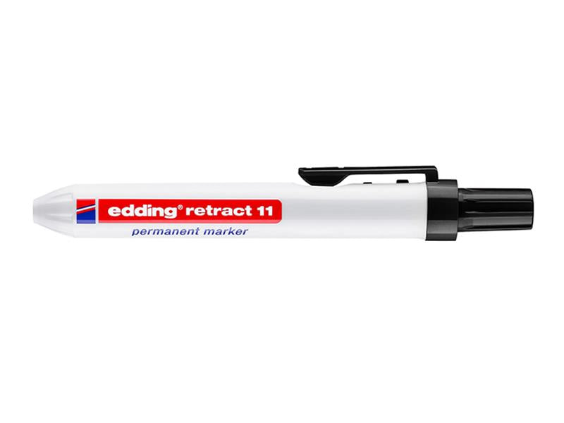 Retract 11 Permanent Marker Black