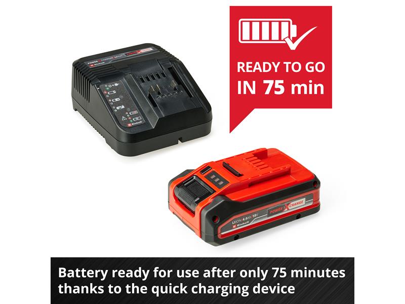 PLUS Power X-Change Battery & Charger Starter Kit 18V 1 x 4.0Ah Li-ion