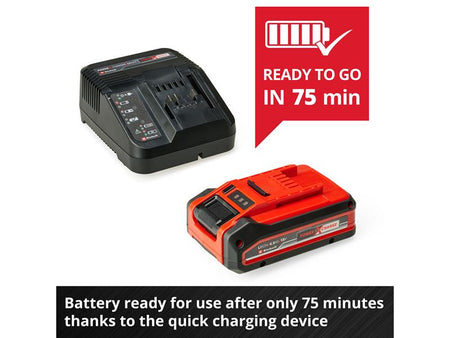PLUS Power X-Change Battery & Charger Starter Kit 18V 1 x 4.0Ah Li-ion