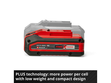 PLUS Power X-Change Battery & Charger Starter Kit 18V 1 x 4.0Ah Li-ion