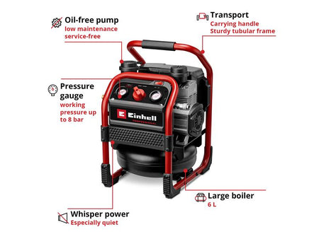 SILENZZO 18/160 PROFESSIONAL Air Compressor 18V Bare Unit