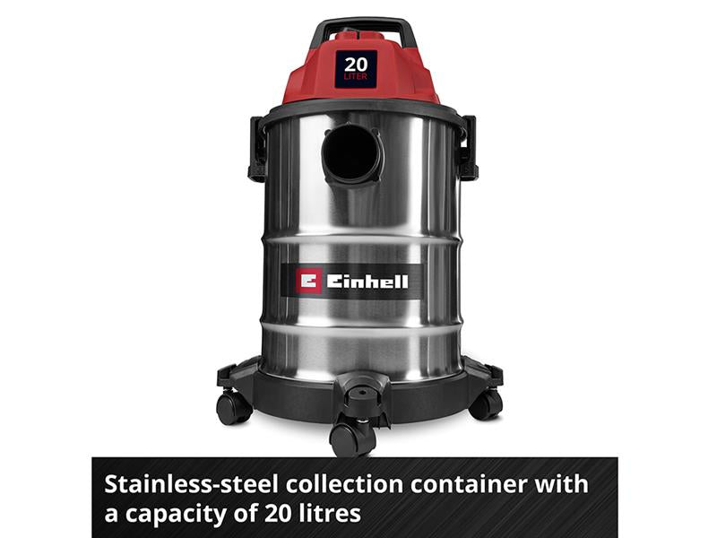TC-VC 2045 S Wet/Dry Vacuum Cleaner 20 litre 900W 240V