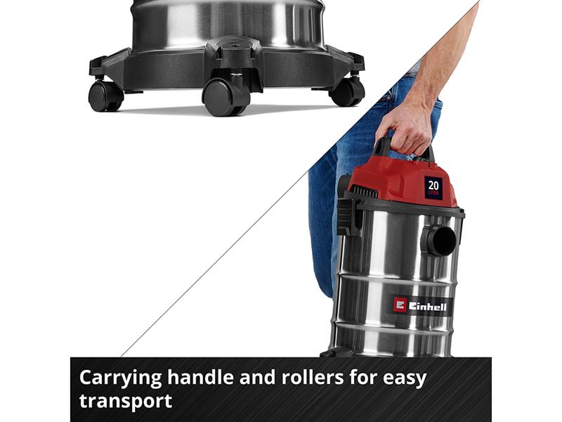 TC-VC 2045 S Wet/Dry Vacuum Cleaner 20 litre 900W 240V