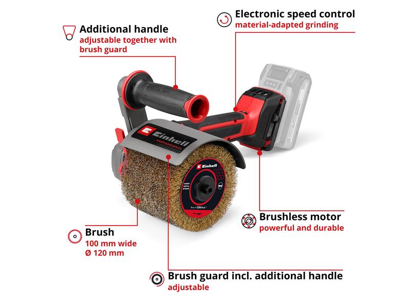 TP-BR 18/32 Li BL - Solo PROFESSIONAL Sanding Roller 18V Bare Unit