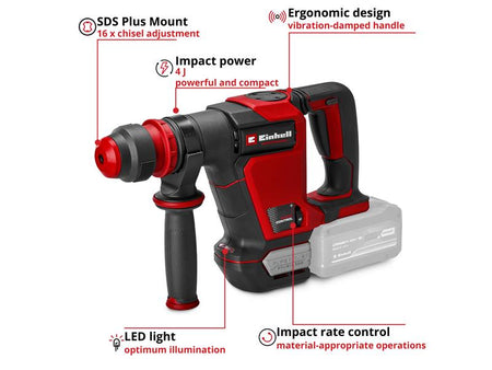 TP-DH 18/4 Li BL - Solo PROFESSIONAL Demolition Hammer 18V Bare Unit