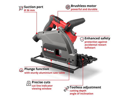 TP-PS 18/165 Li BL - Solo PROFESSIONAL Plunge Cut Saw 18V Bare Unit