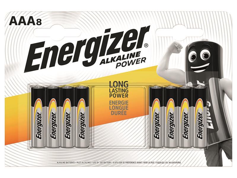 Alkaline Power Batteries AAA x 8 S9338