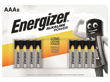 Alkaline Power Batteries AAA x 8 S9338
