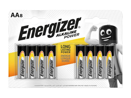 Alkaline Power Batteries AA x 8 S9337
