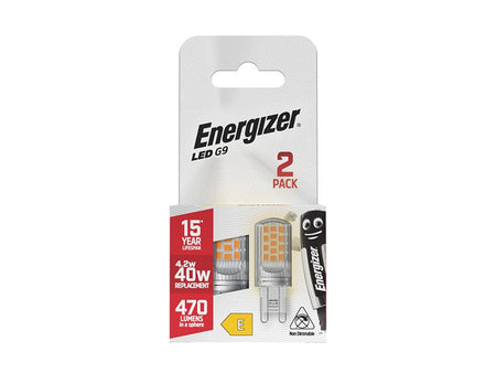 LED G9 470 Lumens 4.2W 2700K x 2 S29491