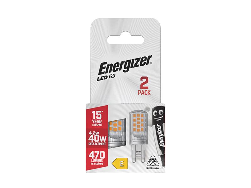 LED G9 470 Lumens 4.2W 4000K x 2 S29492