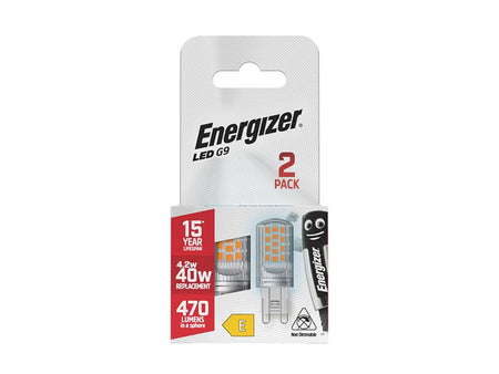 LED G9 470 Lumens 4.2W 6500K x 2 S29493