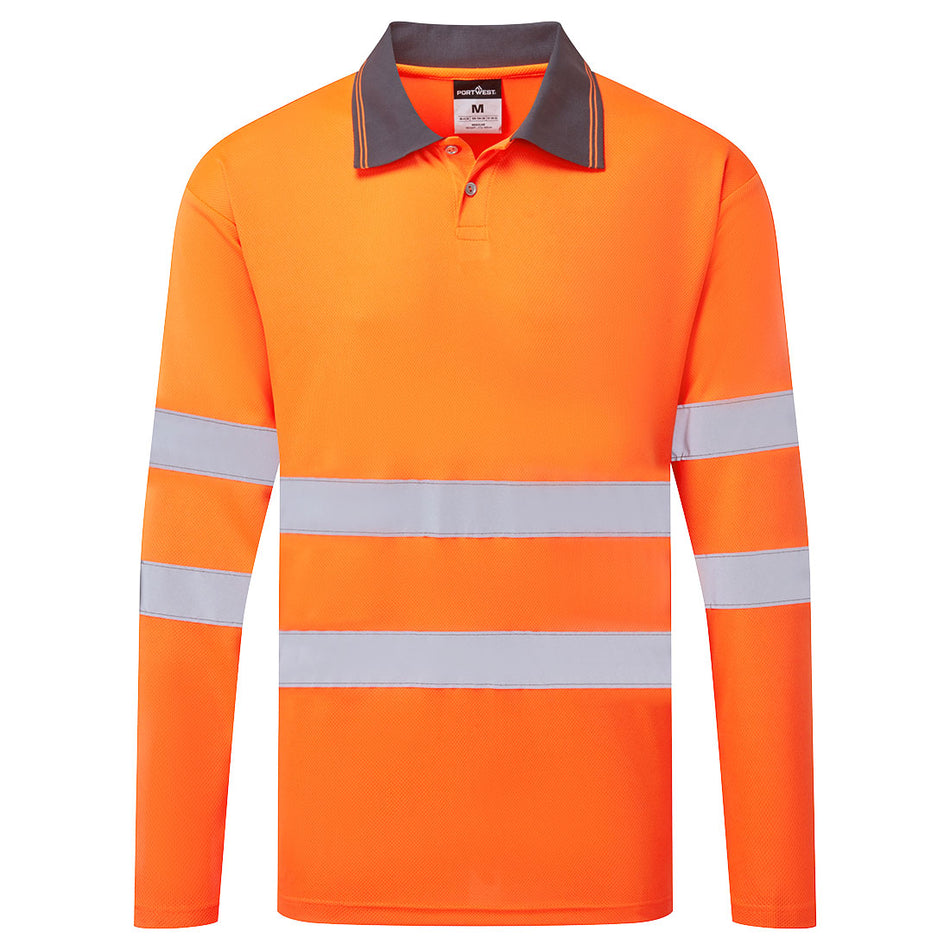 ES1 Essential Hi-Vis Polo Shirt L/S