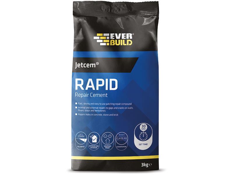 Everbuild Jetcem Rapid Setting Cement 6kg Bag