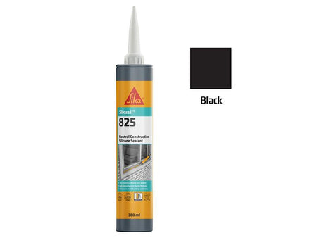Sikasil®-825 Silicone Sealant Black 380ml
