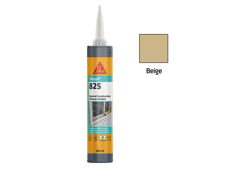 Sikasil®-825 Silicone Sealant Beige 380ml