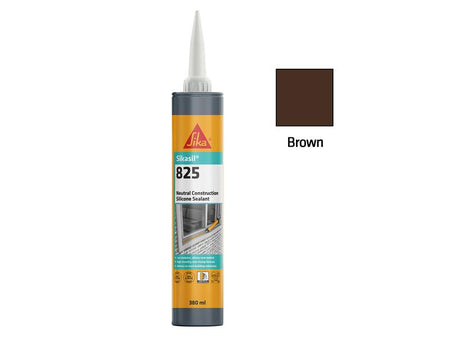 Sikasil®-825 Silicone Sealant Brown 380ml