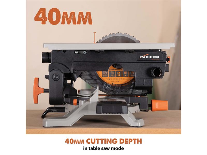 R210MTS-G2 Combination Mitre Saw and Table Saw 240V 1500W