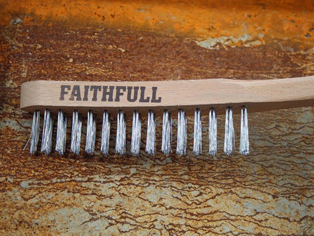 Lightweight Scratch Brush, Two Row