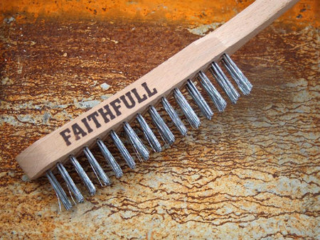 Lightweight Scratch Brush, Two Row