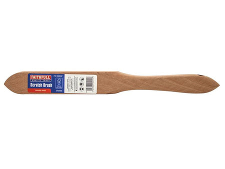 Brass Scratch Brush, Three Row