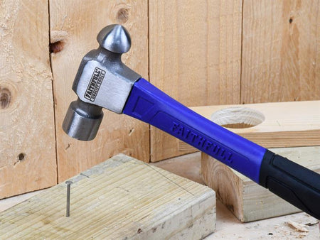 Ball Pein Hammer Fibreglass Shaft 454g (16oz)