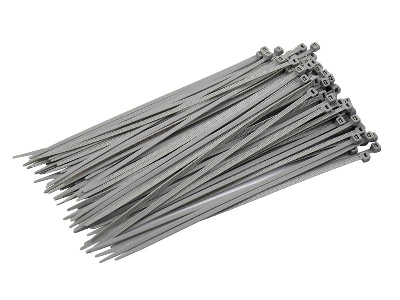 Cable Ties Grey 3.6 x 200mm (Pack 100)