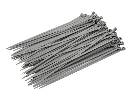 Cable Ties Grey 4.8 x 250mm (Pack 100)