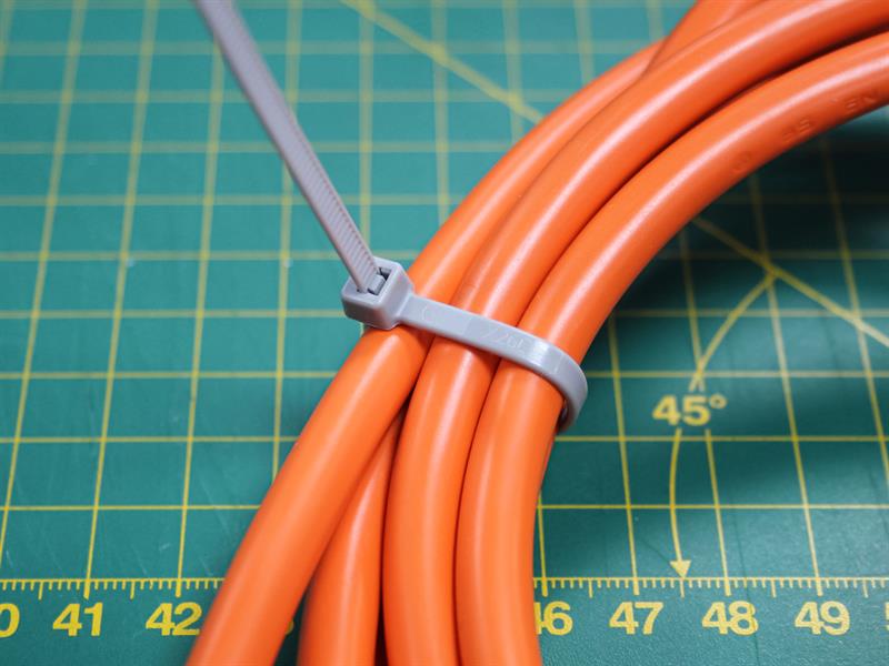 Cable Ties Grey 4.8 x 250mm (Pack 100)