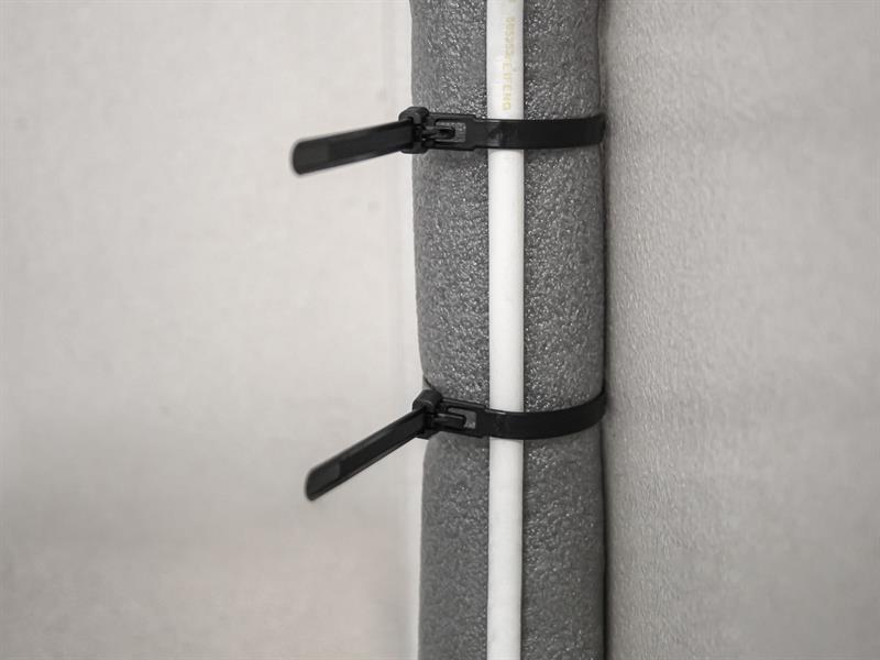Reusable Cable Tie Black 7.6 x 250mm (Pack 50)
