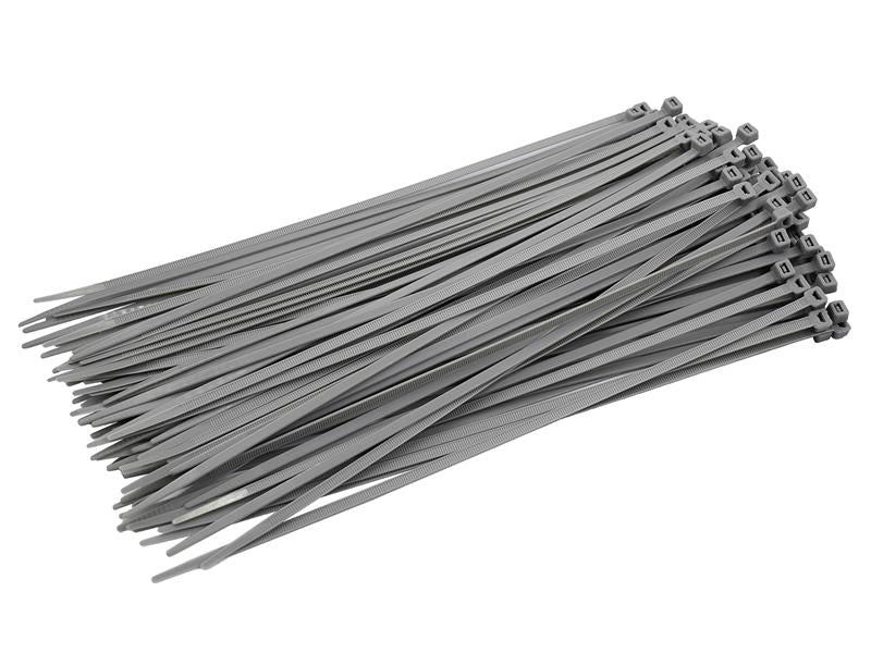 Cable Ties Grey 4.8 x 300mm (Pack 100)