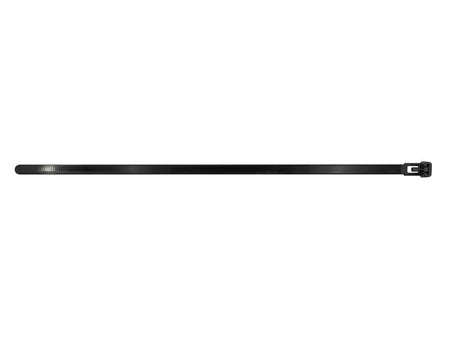 Reusable Cable Tie Black 7.6 x 300mm (Pack 50)