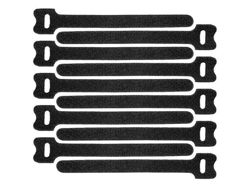 Hook & Loop Cable Ties (10) 12.5 x 150mm