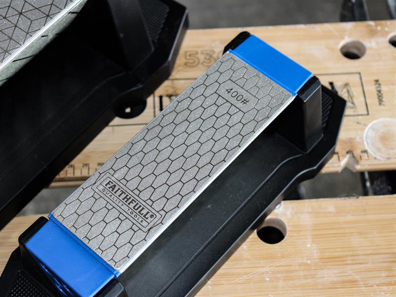 Diamond Sharpening Tri-Stone 400, 1000 & 1200G
