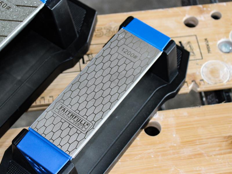 Diamond Sharpening Tri-Stone 400, 1000 & 1200G