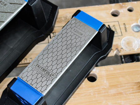 Diamond Sharpening Tri-Stone 400, 1000 & 1200G