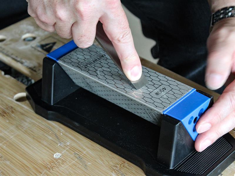 Diamond Sharpening Tri-Stone 400, 1000 & 1200G