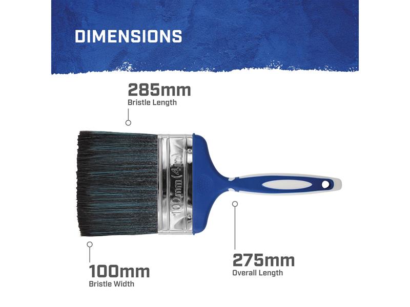 Proflow Paint Brush 100mm (4in)